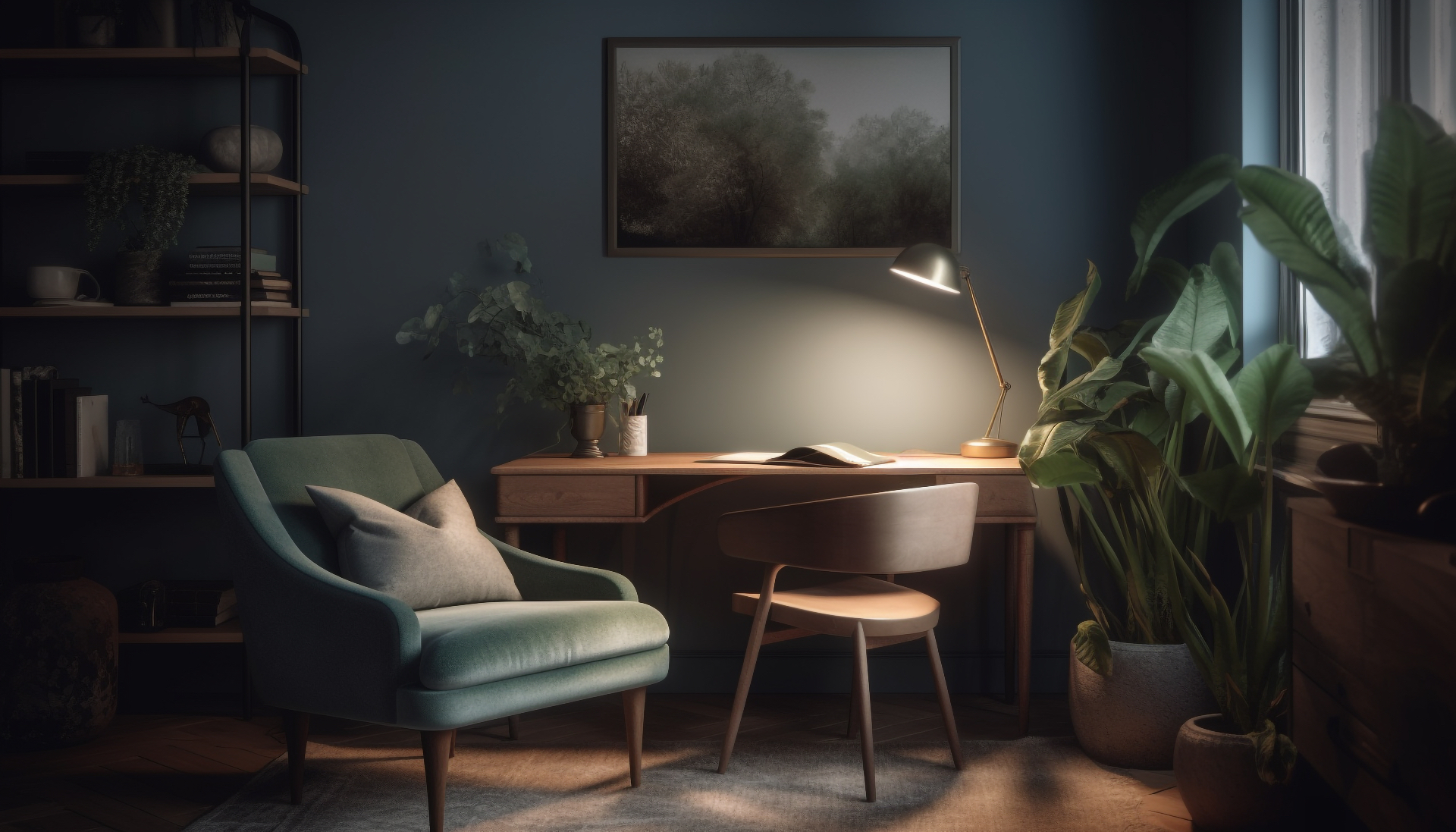 Intérieur élégant et lumineux